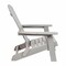 Flash Furniture All-Weather Folding Adirondack Chair in Gray JJ-C14505-GY-GG - alternate 10